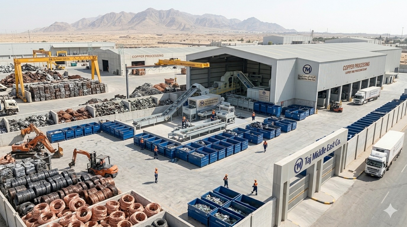Scrap processing and recycling logistics
